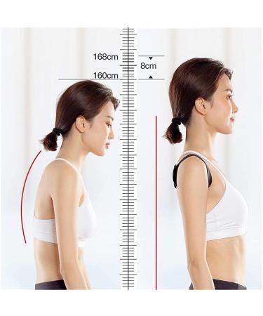 Posture Pro-Fix Neck and Shoulder Corrector Medium Black&White - Back Brace for Men, Women & Kids - Buy Online on GoSupps.com