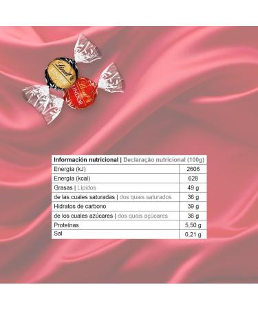 Lindt Lindor Silver Mixture 1kg - 80 Milk 70% Salted Caramel & Double Chocolate Pralines | Perfect Chocolate Gift - Buy Online on GoSupps.com