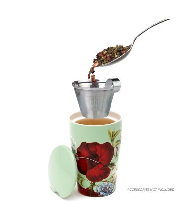 Tea Forte Peach Blossom Organic White Tea Canister | 3.53 oz Loose Leaf Tea | Makes 35-50 Cups - Buy Online on GoSupps.com