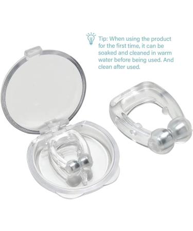Silicone Magnetic Anti Snore Nose Clip - 2 pcs Nose Vents - Snoring Aid for Men and Women by Vivostar - Buy Online on GoSupps.com