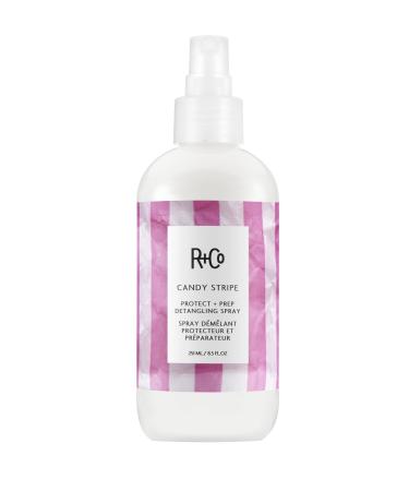 R+Co Candy Stripe Protect + Prep Detangling Spray