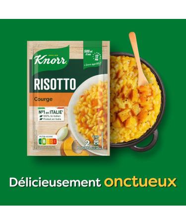 Knorr Squash Risotto 12 min Quick and Simple 100% Italian Rice Set of 3 - Buy Online on GoSupps.com