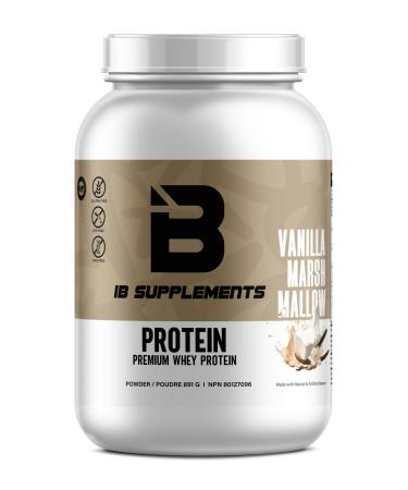 Iron Brothers Supplements - Premium Whey Casein Blend Protein Powder | 100% Pure Whey Isolate - BCAA for Muscle Growth Performance & Recovery | Whey Protein Powder Vanilla - Gluten-Free | 27 Servings