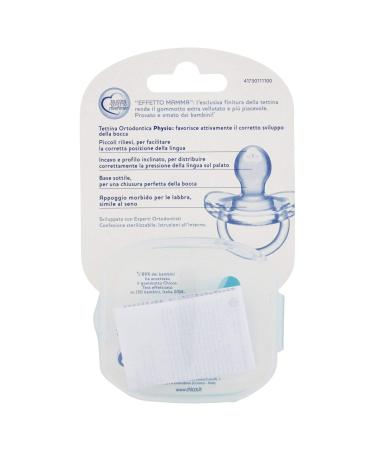 Chicco Gommotto Physio Soft Blu Silicone - 0-6 Months 1 Piece | Premium International Shipping - Buy Online on GoSupps.com