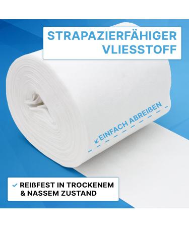 Arnomed Dry Disinfection Towels | 140 Lint-Free Scratch-Free Wipes for Surfaces | Non-Woven Cleaning Cloths for Workshops & Donors | 15x30cm Fleece Roll - Buy Online on GoSupps.com