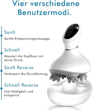 MFA Electrical Head & Body Massager | Portable Relaxation for Neck Back & Shoulders | Stress Relief & Headache Relief Device - Buy Online on GoSupps.com