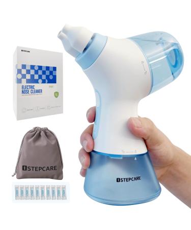 Electric Nasal Irrigation System for Nose Cleaner,One-Handed Operation Design,Upgrade for Neti Pot and Sinus Rinse Bottle,Lavage Sinus Cleaner for Adults,Includes Travel Pouch and 30 Salt Packs