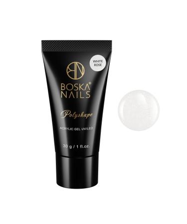 Acrylgel Divine Nails Polyshape White Rose 30 g