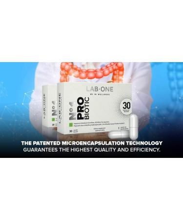 LAB ONE N1 ProBiotic + Prebiotic 30 Capsules - Modern SYNBIOTYK - Buy Online on GoSupps.com