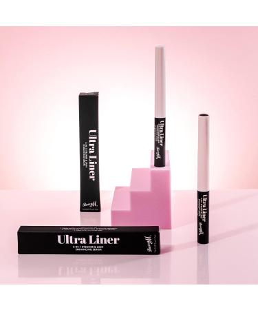  Barry M Barry M White Ultra Liner 2-in-1 Eyeliner Serum and Eyeliner for Eyelash Enhancer Nuance Blanc | Contains Ginseng Root Extract to Promote Hair Growth - Buy Online on GoSupps.com