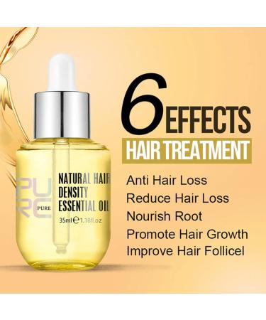 Savvy High Hair Growth Purc Oil - Hair Density Essential Oil Serum for Natural Regrowth, Anti-Frizz & Dry Hair Care - 2 pcs - Buy Online on GoSupps.com