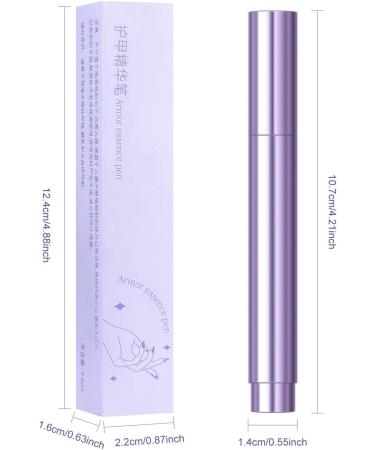 Stylo de soin des ongles 3 en 1 stylo repousse-cuticules avec pointe en c ramique stylo huile portable pour ongles secs et ab m s hydrate renforce le soin quotidien des ongles (2) - Buy Online on GoSupps.com