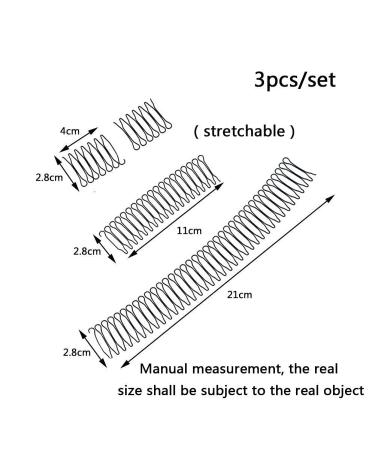 Invisible U Shape Hairpin Comb Clips for Women & Girls - 3 Piece Hair Finishing Fixer Set | International Shipping Available - Buy Online on GoSupps.com