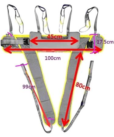 Data Patient Lifter Sling & Stair Transfer Belt - Full Body Support for Safe Movement Aid - Buy Online on GoSupps.com