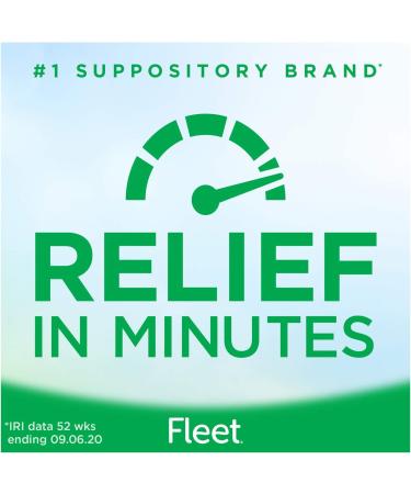 5 Packs of Fleet Adult Glycerin Suppositories (50ct) - Fast-Acting Relief - Buy Online on GoSupps.com