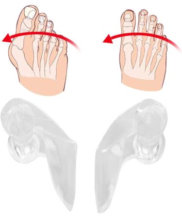 Women's Toe Separators - Comfortable Toe Spacers for Bunions & Hammer Toes - Buy Online on GoSupps.com