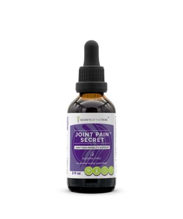 Secrets of the Tribe - Joint Pain Secret Joint Pain/Mobility Herbal Supplement Blend Drops Alcohol-Free Liquid Extract (2 fl oz) 2 Fl Oz (Pack of 1)
