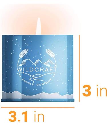 Buy Citronella Soy Wax Candles Aromatherapy Indoor & Outdoor - Natural Rosemary Peppermint Lemongrass & Cedarwood Scents - Buy Online on GoSupps.com