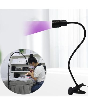 Eyelash Extensions UV Lamp - Gooseneck Clip-On Curing Light with Foot Pedal Control | International Shipping Available - Buy Online on GoSupps.com