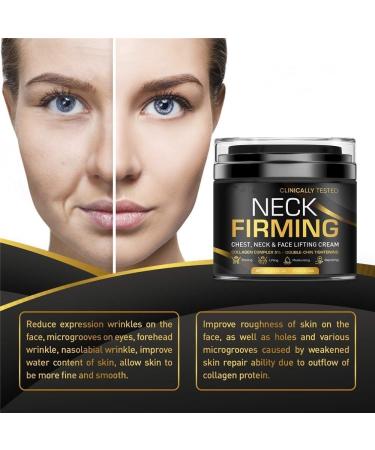 Gold Collagen Anti-Aging Cream Neck Firming Cream Neck Mask Firming Cream Desalination Neck Care Anti-Aging Cream For (Color : 3Count (Pack of 3)) - Buy Online on GoSupps.com