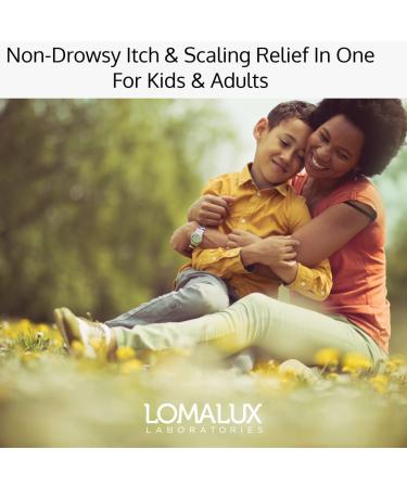 Loma Lux Eczema Pills - Natural Treatment for Skin Itch & Inflammation, Dermatologist Developed for Kids & Adults - Buy Online on GoSupps.com