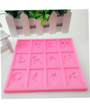 Cabilock 3pcs Silicone Molds DIY Baking Molds Xmas Fondant Christmas Mold Silicone Bunting Fondant Mold Fudge - Buy Online on GoSupps.com