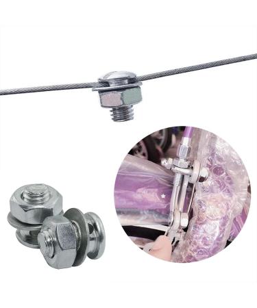 ZRM&E 8Pcs Brake Cable Regulator Clamp Lock Set for Bicycle Power Mountain Bike - 26 Sliver - Buy Online on GoSupps.com