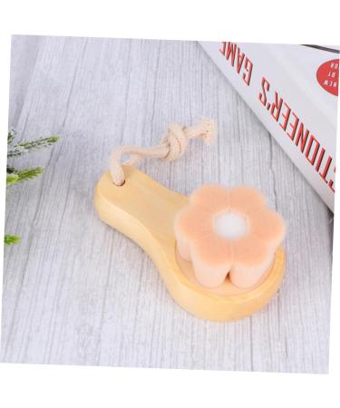 Beaupretty 1pc Face Wash Brush Face Exfoliator Brush Manual Face Scrub Brush Facial Brush Face Cleansing Brush Facial Body Cleansing Brush Scrubber Face Brush Handheld Wooden - Buy Online on GoSupps.com