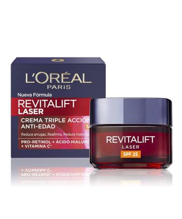 L'Oreal Paris Revitalift Laser Anti-Age Day Cream Renewal with Solar Protection Spf25 - With Proxylane -50 ml
