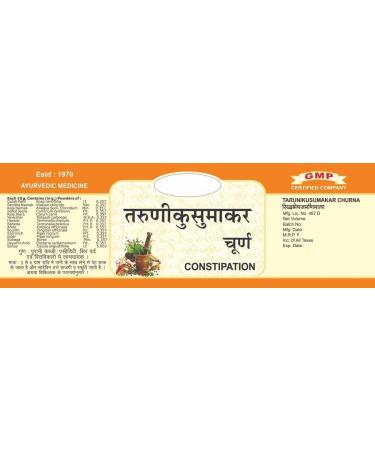 KL Organic Taruni Kusumakar Churna for Abdominal Pain Gas Indigestion-400g - Buy Online on GoSupps.com