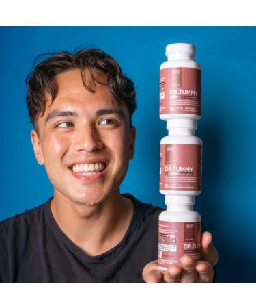 Dr. Tummy Fast-Acting Gut Health - Natural Digestion Support for Bloating Gas Indigestion & More - Buy Online on GoSupps.com