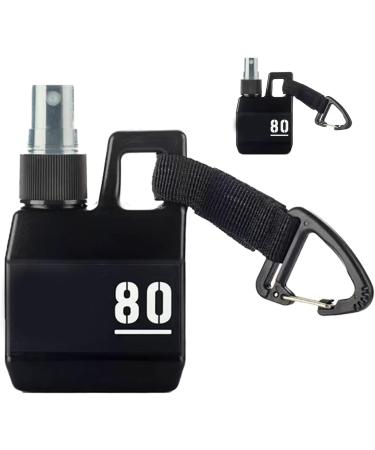 Fabater Mist Sprayer 80ml Multiple Applicability Sports Spray Bottle Outdoor Portable Plastic Material (Black) - Buy Online on GoSupps.com