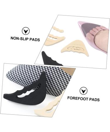 FRCOLOR Women's High Heels - 2 Pairs Forefoot Half Size Pad EVA Non-Slip Mat & Detachable Inserts for Ultimate Comfort - Buy Online on GoSupps.com