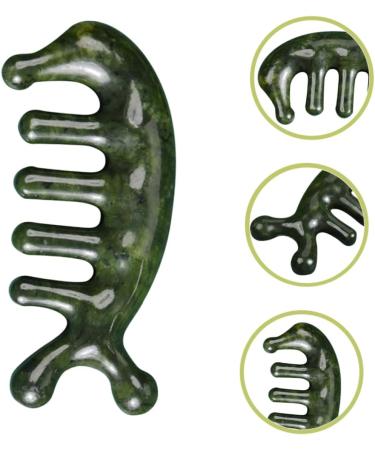 Jade Massage Comb - Premium Gogogmy Body Massage Tool for Acupuncture & Relaxation - Buy Online on GoSupps.com