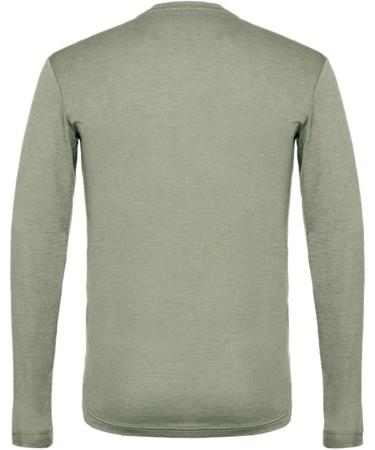 Salewa Men's Puez Melange Dry ML/S Tee - XL Shadow Melange | International Shipping Available - Buy Online on GoSupps.com