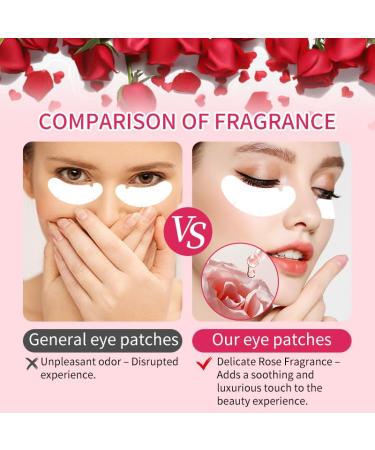 100 Pairs U-Shaped Hydrogel Eye Pads for Lash Extensions Ultra-White Rose-Scented Ultra-Thin & Anti-Allergic Under Eye Gel Patches Professional Eyelash Extension Supplies by ShiTianQianYe - Buy Online on GoSupps.com