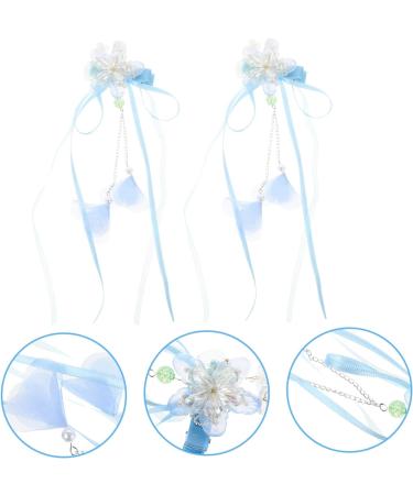 FOMIYES 5 Pairs Tassel Flower Hair Clip Hair Accessories for Kids Blue Hair Accessories Kids Hair Accessories Flower Headpiece Dangle Tassel Hair Clip Hair Clips The Flowers Child Hairpin - Buy Online on GoSupps.com