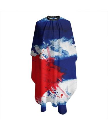 VERTEX&KAIBIN Cuban Art Barber Cape - Elastic Neck Barber Shawl for Salon | International Shipping Available - Buy Online on GoSupps.com