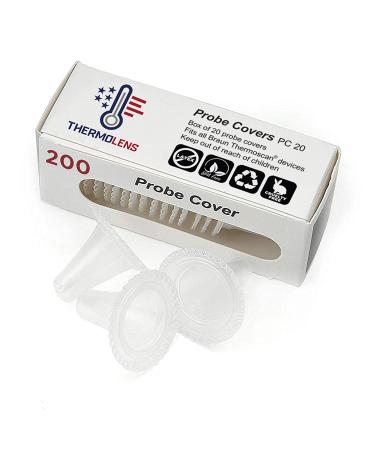 200 Disposable Ear Thermometer Probe Covers | Caps for Covers | Compatible with All Models | Lens Included - Buy Online on GoSupps.com
