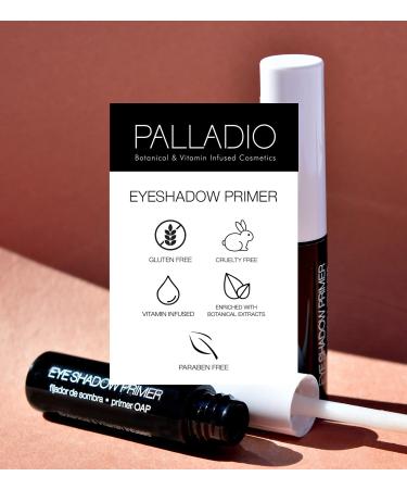 Palladio Eyeshadow Primer | Prevents Creasing, Enhances Shadow Vibrancy | Infused with 5 Herbal Extracts | Sheer Finish | Easy Application - Buy Online on GoSupps.com