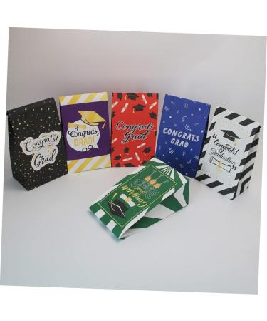 Gatuida 72 Pcs Graduation Candy Paper Bag Graduation Treat Bags Paper Party Favor Bags Candy Gifts Bags Popcorn Paper Bags Gifts Graduation Cookies Bags Paper Candy Pouch Pastry - Buy Online on GoSupps.com
