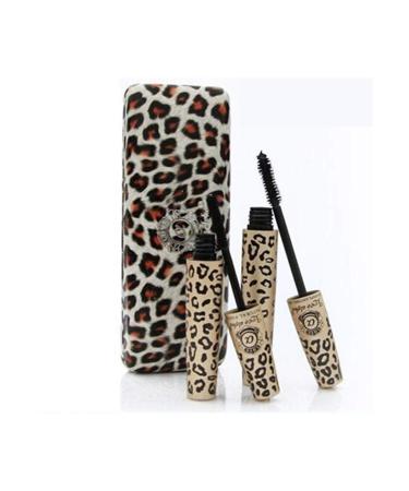 XunChung Mascara 3D Fiber Eyelashes Thick Waterproof Mascara Transplanting Gel & Natural Thrive Eye Makeup Color With case