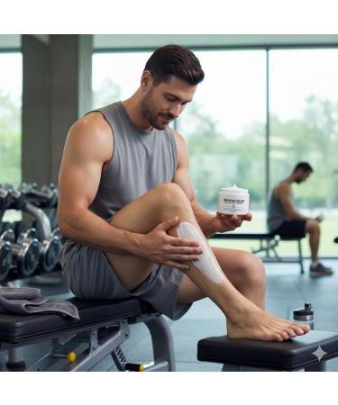 Magnesium Neuropathy Relief Cream Natural Soothing Lotion for Nerve & Muscle Comfort Fast-Absorbing Foot & Leg Magnesium Lotion with Menthol & Herbal Extracts Non-Greasy 120ml - Buy Online on GoSupps.com