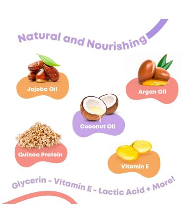 Kids Detangle Spray with Argan Oil & Apricot - 4 Fl Oz - Curly Hair Conditioner for Wet Detangling - Natural Kids Detangler Spray - Buy Online on GoSupps.com