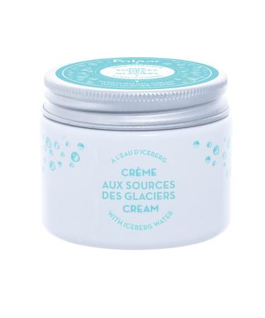 Pol ar - Ice Source Moisturizing Cream with Iceberg Water - Moisturizing Cream with Hyaluronic Acid - 24h Hydration - Normal to Dry Skin - 95% Naturalness Vegan Made in France - 50 ml