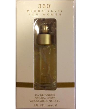 Perry Ellis 360 for Women Eau De Toilette Spray 0.5 Ounce - Buy Online on GoSupps.com