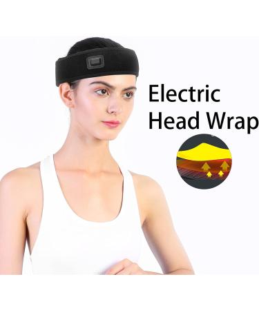 5V Electric Heating Headband | Carbon Fiber Heat Therapy | Adjustable Temperature for Headache Relief - Buy Online on GoSupps.com