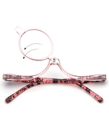 MMOWW Makeup Reading Glasses | Pink 3.5x Magnifying Makeup Glasses for Women - Buy Online on GoSupps.com