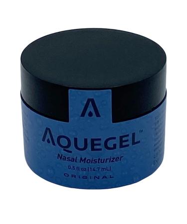 Aquegel Nasal Moisturizer (Original), 12-Hour Nasal Moisture Relief, Water Based Nose Gel, Nasal Moisturizer for Oxygen Therapy, Dry Nose, Nasal Dryness, Nosebleeds, Cannula, CPAP. Saline Nasal Gel