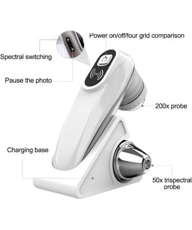 WDDEYYDS Scalp Detector & Hair Analyzer | 5x to 200x Zoom | LCD Display | Ideal for Hairdressing & Beauty Salons - Shop Now! - Buy Online on GoSupps.com
